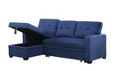 Upholstered Pull Out Sectional Sofa With Chaise by HouseOfZazla