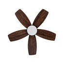 Ceiling Fans with Lights and Remote, 32 Inch Low Profile Ceiling Fan with Light, Flush Mount, Reversible, 3CCT, Dimmable by HouseOfZazla