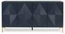 Loirwick - Accent Cabinet - Dark Blue