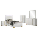 Marceline 5-piece Twin Bedroom Set White