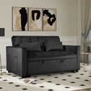 3 In 1 Pull Out Couch Convertible Sofa Bed With Reclining Backrest by Unique Piece Furniture