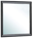 Elegant Wall Mirror - Black by HouseOfZazla