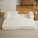 Loveseat Sofa, Cloud Boneless Couches for Living Room, Modern Modular Sofa, Oversized