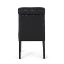 Broxton Tuft Dining Rolltop Chairs With Button Tufted Backrest (Set of 2) by HouseOfZazla