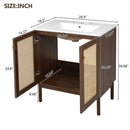 Bathroom Vanity Cabinet With Doors, Soft Close Design by Unique Piece Furniture
