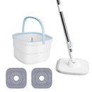 Spin Mop with Wringer Bucket Set for Easy Cleaning by LJGDeals