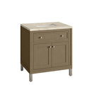 James Martin Chicago 30" Single Bathroom Vanity, Walnut Whisper