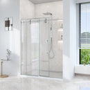 44"-48"W x 76"H Frameless Single Sliding Shower Door by HouseOfZazla