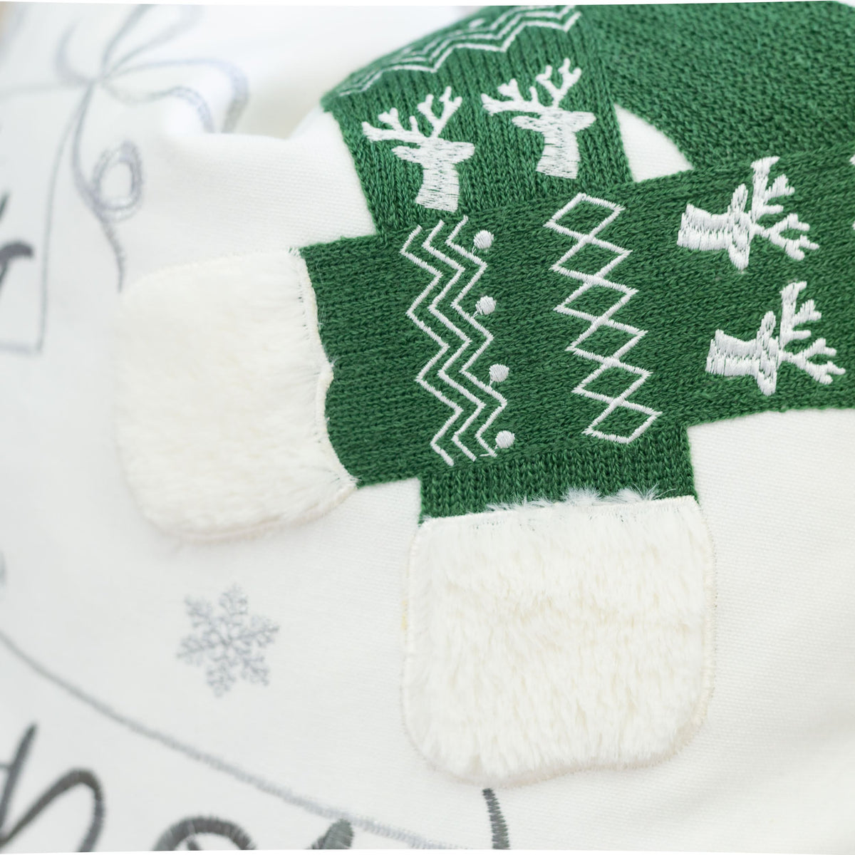 Let It Snow Christmas Throw Pillow, photo 9 of 10
