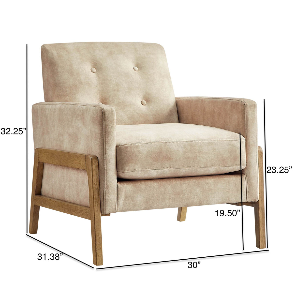 Matson - Tufted Back Accent Chair, photo 28 of 36