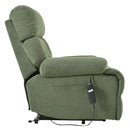 Oversized Power Lift Recliner Chai With Remote Control, Side Pocket, Spacious Seat by HouseOfZazla