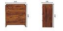 Newton - 3 Drawer Chest - Brown by HouseOfZazla