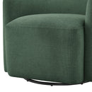 Ardena - Modern Swivel Barrel Chair by HouseOfZazla