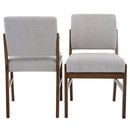 Caldwell - Dining Chair (Set of 2) - Light Gray by HouseOfZazla