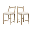 Counter Stool with Ladder Back (Set of 2)