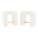 Boucle Stool (Set of 2) by HouseOfZazla