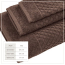 Cotton Diamond Waffle Weave Bath Towel Set - Grayson Collection by Great Bay Home