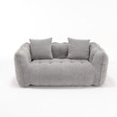 Cozy Beanbag Chair With High Resilience Foam Core For 2 by Unique Piece Furniture