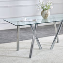 Dining Table With Transparent Surface by HouseOfZazla
