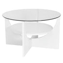 U - Shaped Contemporary Coffee Table