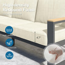 All-Weather Loveseat Sofa With Thick Cushions by HouseOfZazla