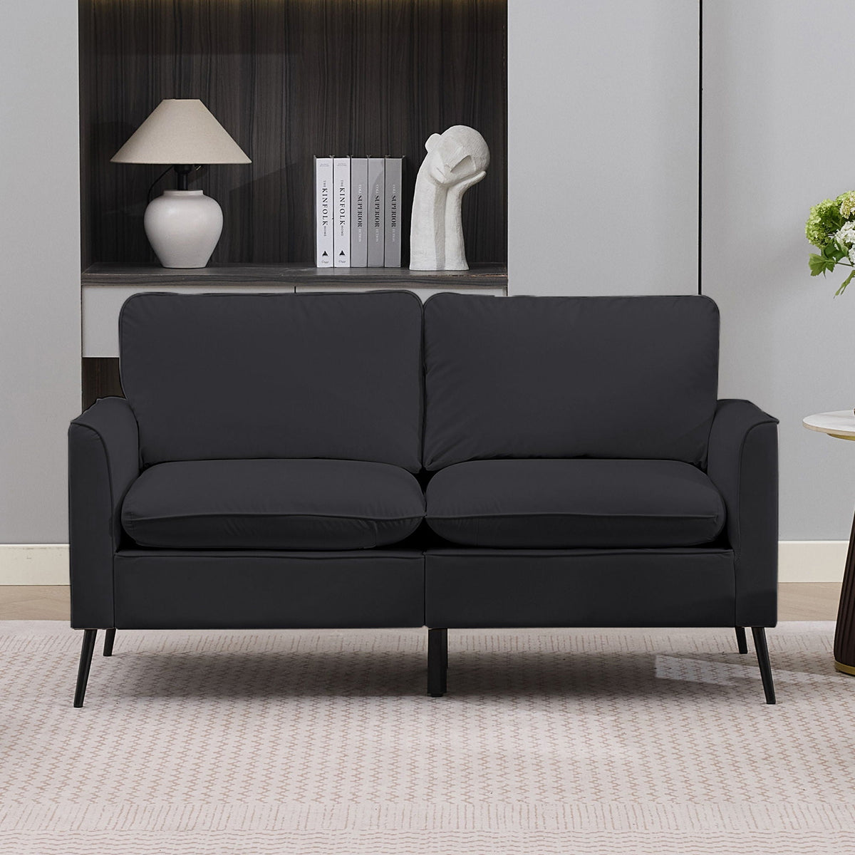 Upholstered Loveseat, For Living Room, photo 38 of 40