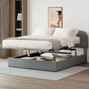 Upholstered Platform Bed With Hydraulic Storage System by HouseOfZazla