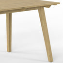Kona - Outdoor Dining Table - Light Teak by HouseOfZazla