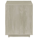 Loomis - 3 Drawer Home Office File Cabinet - White / Gray by HouseOfZazla