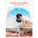 Bladeless Tower Fan, 80° Oscillating Standing Fan with Remote by HouseOfZazla