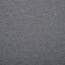 6-Piece Outdoor Sectional Sofa Set with Round Nesting Coffee Tables and Seating Sofa with Cushions for Patio, Porch and Garden (Grey)