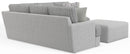 Titan - Sectional With Comfort Coil Seating, Cocktail Ottoman And Accent Pillows Included