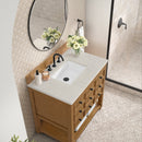 James Martin Malibu 36" Single Bathroom Vanity, Amber Birch