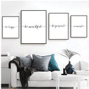 Be Happy Canvas