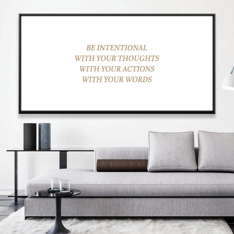 Be Intentional Canvas