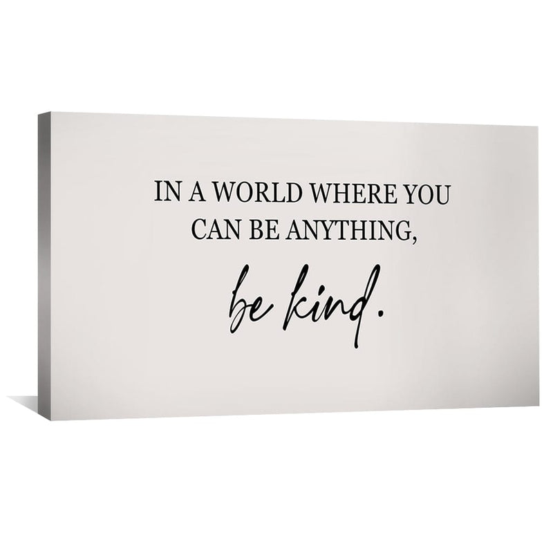 Be Kind Canvas