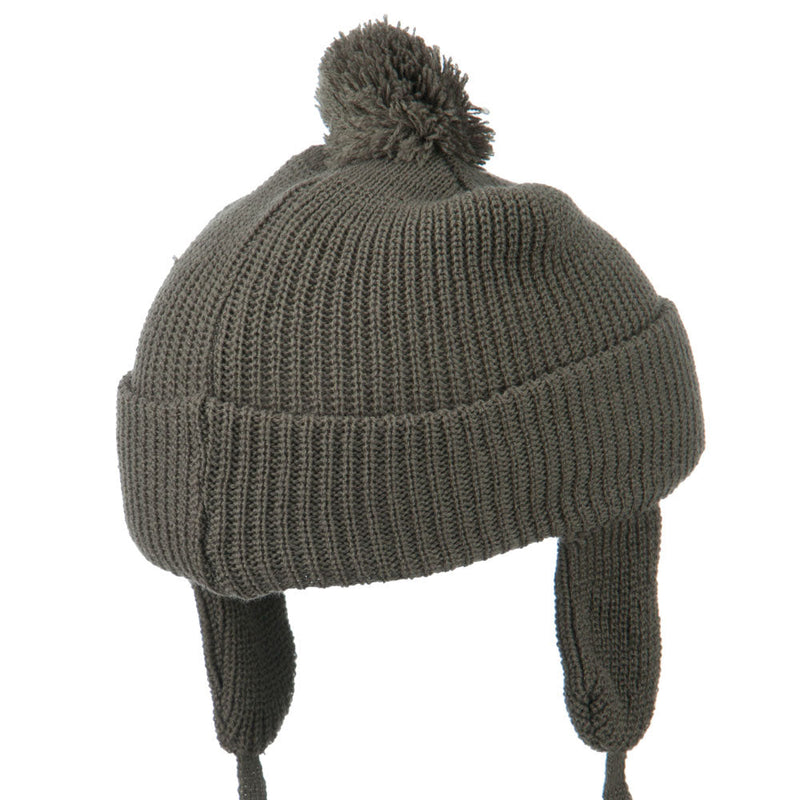 Toddler Beanie Hat with Ear Flaps