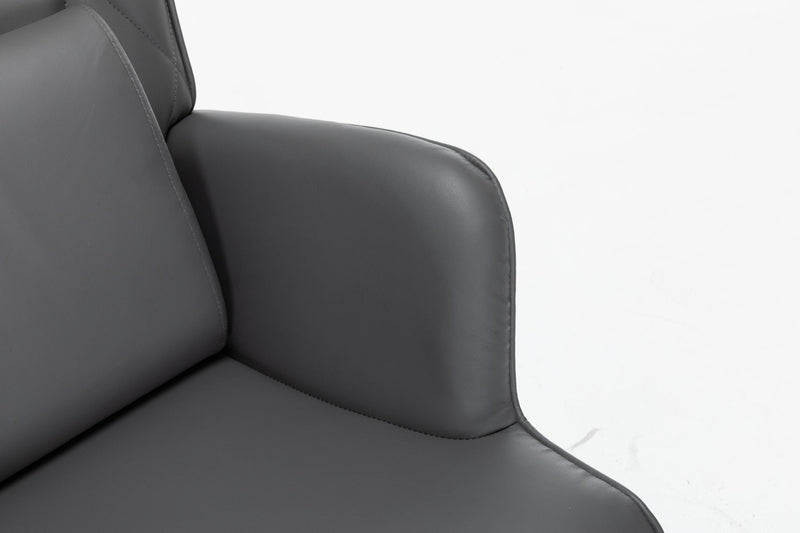 Rocking Accent Chair With Lumbar Pillow And Ottoman, photo 9 of 10