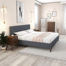 Graceville - Elegant Design Platform Bed by HouseOfZazla
