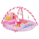 Baby Activity Play Piano Gym Mat with 5 Hanging Sensory Toys by DirectDeals