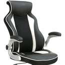 Adjustable Height Office Chair With Ergonomic Design And Swivel Mechanism - Black