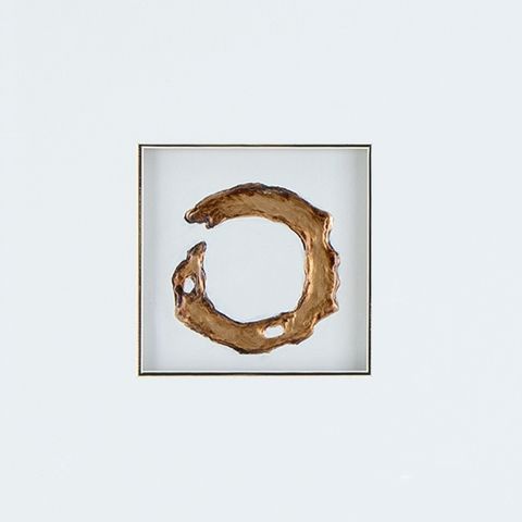 Dallbourne - Wall Art Set (Set of 4) - White / Gold Finish, photo 5 of 6