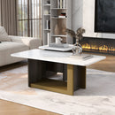 Small Square Coffee Table With End Table (Set of 2) by HouseOfZazla