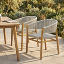 Outdoor Accent Chair Set 2 Person Seating Group