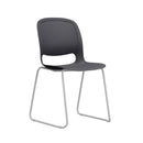 Stacking Chairs (Set of 4) - Black by Unique Piece Furniture
