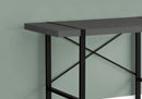 Computer Desk For Home Office, Laptop, Modern Convenient Design - Gray by HouseOfZazla