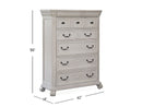 Bronwyn - Drawer Chest - Alabaster by Unique Piece Furniture