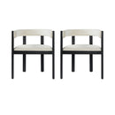 Dining Arm Chair Set of 2 by HouseOfZazla
