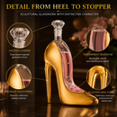 Gold Heel Stiletto High Heels Shape Decanter Whiskey and Wine Decanter
