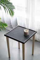 Side Tables (Set of 3) - Black / Gold by Unique Piece Furniture